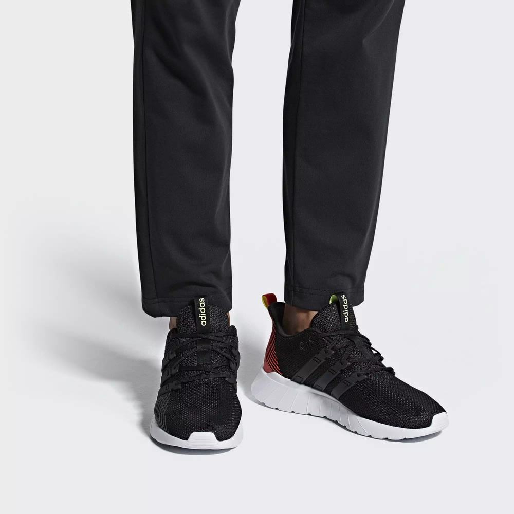 Adidas Questar Flow Tenis Para Correr Negros Para Hombre (MX-32620)